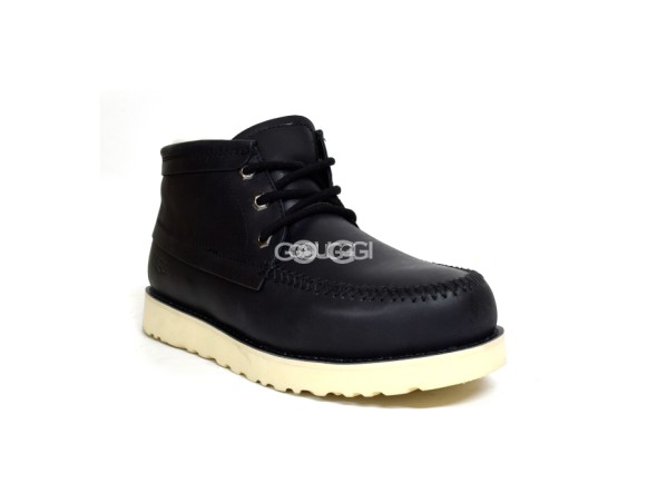Campout Chukka Leather Black