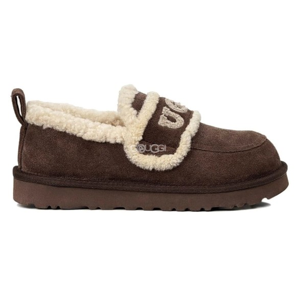 Ugg Classic Fat Ding Slip On Chocolate