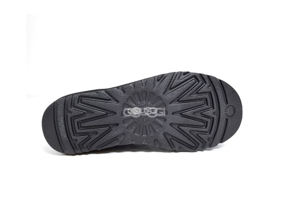 Mini Bailey Logo Strap Suede Black 