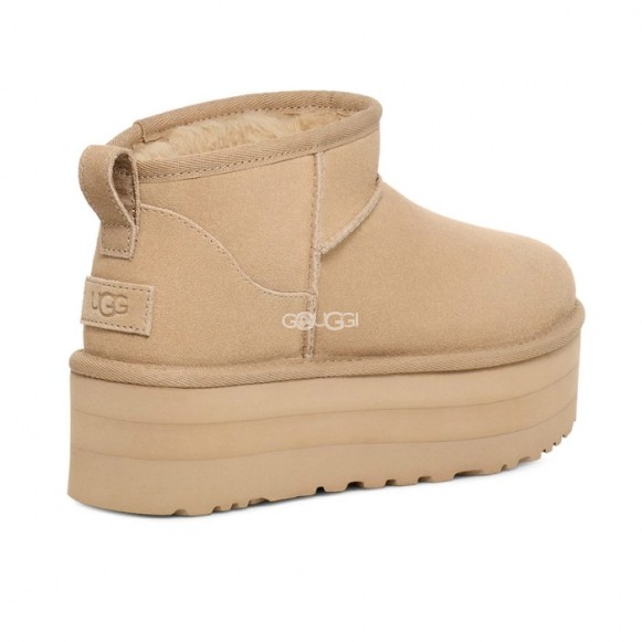 UGG Classic Ultra Mini Platform Mustard Seed