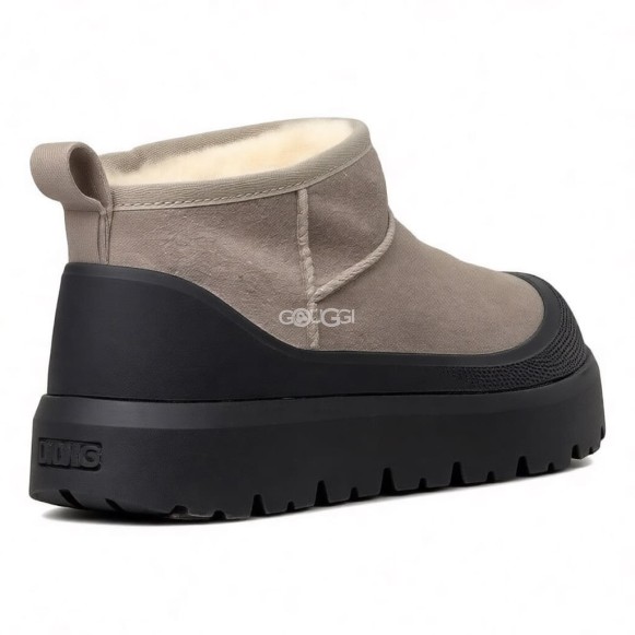 Женские ультра мини угги Ugg Ultra Mini Hybrid Smoke