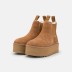 Женские ботинки на платформе UGG Neumel Platform Chelsea Chestnut