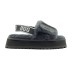 Disco Slide Seashell Dark Grey