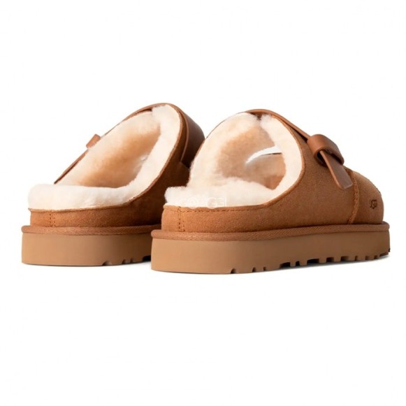 Greenport Strap Slide - Chestnut