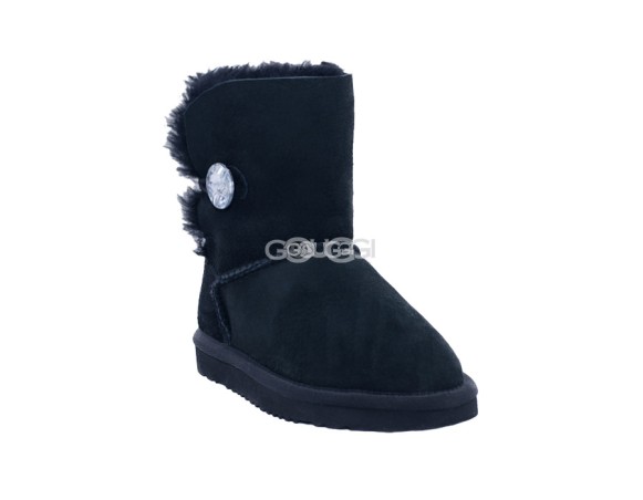 Kids Bailey Button Bling Black