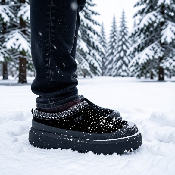 Мужские слипоны UGG Mens Tazz Hybrid Black