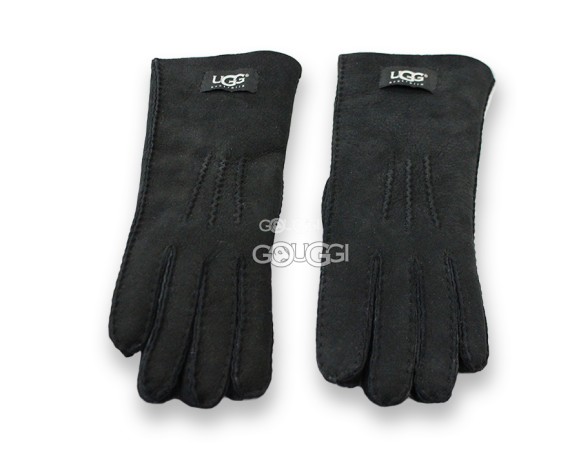 Женские удлиненные перчатки UGG Light Black - 10034