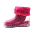 Женские прозрачные короткие угги Ugg Drizlita Clear Boot Pink