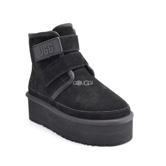 Ugg Classic Short Suede Platform Black