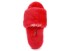 Fluff Slide Slippers Red