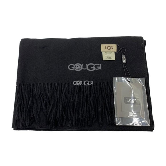 Чёрный шарф UGG
