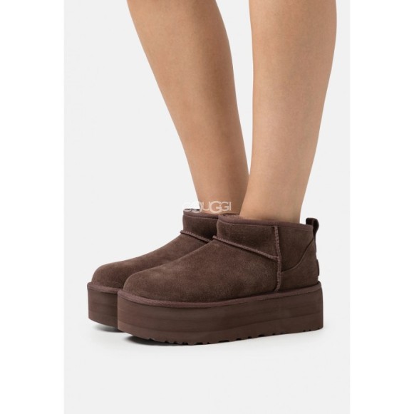 UGG Ultra Mini Platform New Chocolate