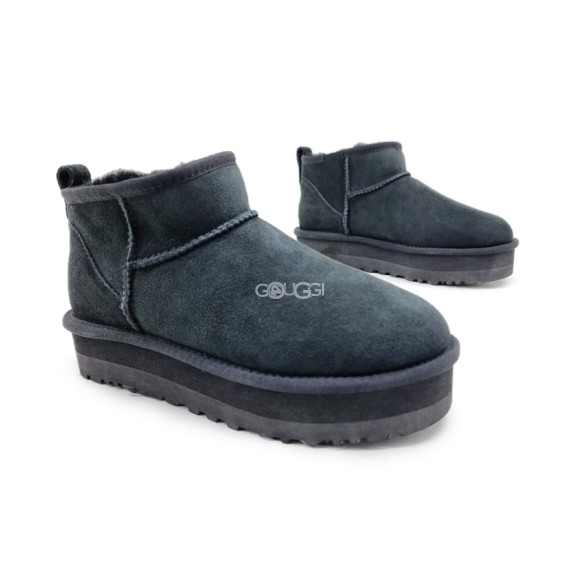 UGG Classic Ultra Mini Platform Dark Grey