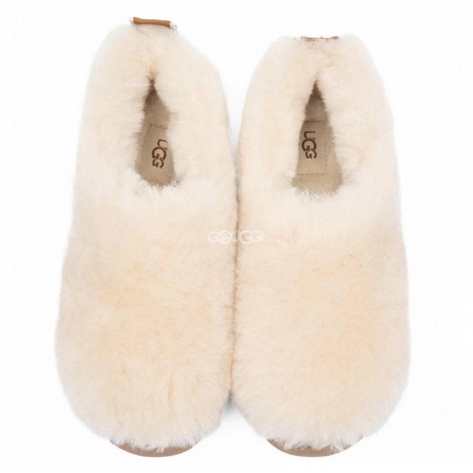 Ugg Hailey Fluff Slippers Natural UGG Australia 10 990