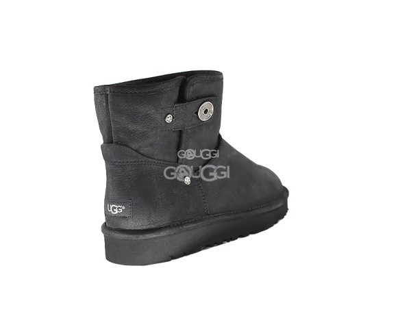 Mens Beni Black Suede