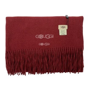 Бордовый Шарф UGG